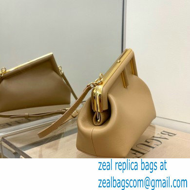 Fendi First Small Leather Bag Apricot 2021