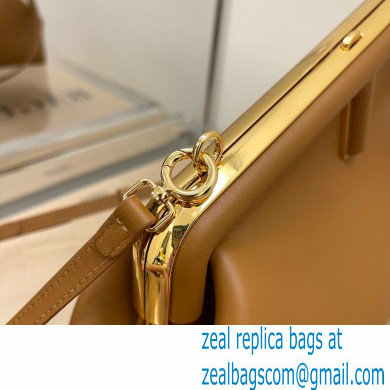 Fendi First Small Leather Bag Brown 2021