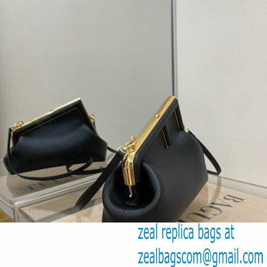 Fendi First Small Leather Bag black 2021