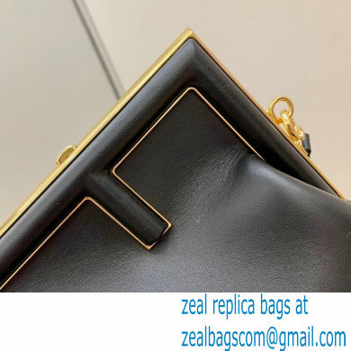 Fendi First Small Leather Bag black 2021