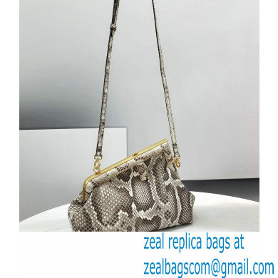 Fendi First Small Python Leather Bag 2021