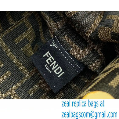 Fendi First Small Python Leather Bag Coffee 2021