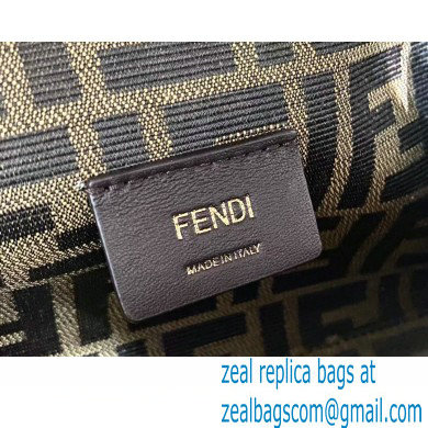 Fendi First Small Sheepskin Bag Black 2021