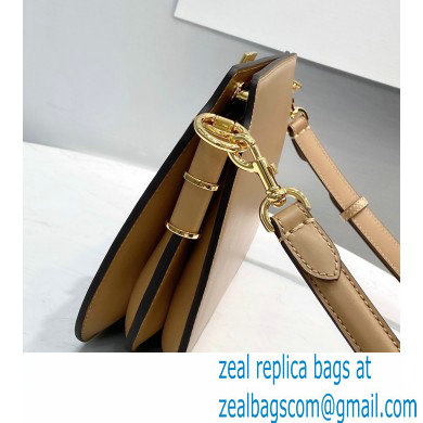 Fendi Touch Leather Bag Beige 2021 - Click Image to Close