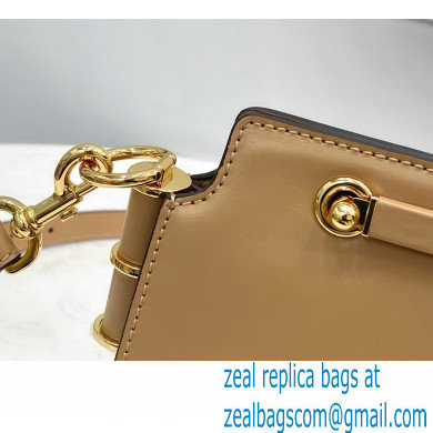 Fendi Touch Leather Bag Beige 2021