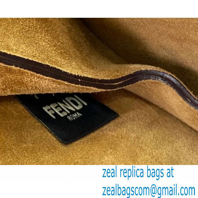 Fendi Touch Leather Bag Beige 2021 - Click Image to Close