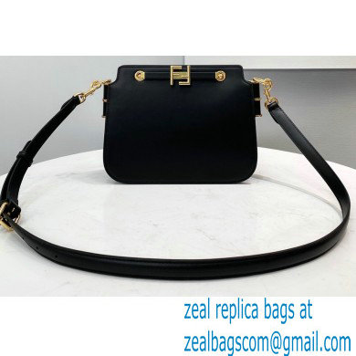 Fendi Touch Leather Bag Black 2021