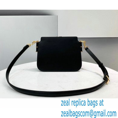 Fendi Touch Leather Bag Black 2021 - Click Image to Close