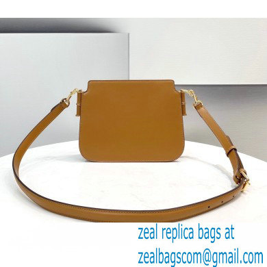 Fendi Touch Leather Bag Brown 2021 - Click Image to Close