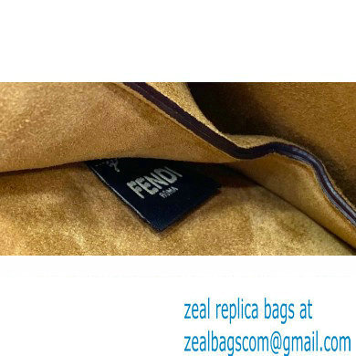 Fendi Touch Leather Bag Brown 2021