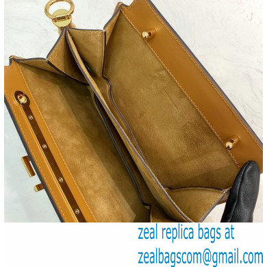 Fendi Touch Leather Bag Brown 2021