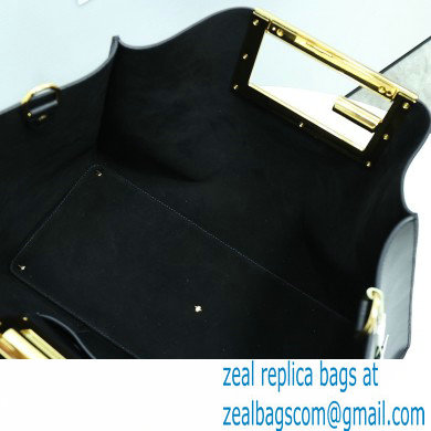 Fendi Way Medium Bag Black 2021 - Click Image to Close
