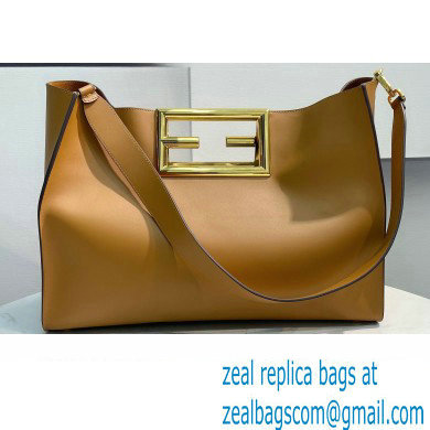 Fendi Way Medium Bag Brown 2021 - Click Image to Close
