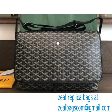 Goyard Capetien MM Messenger Bag Black - Click Image to Close