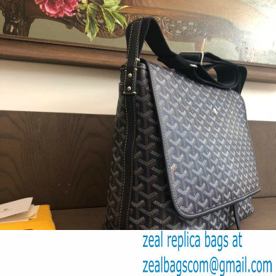 Goyard Capetien MM Messenger Bag Dark Blue - Click Image to Close