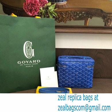 Goyard Muse Vanity Case Bag Blue