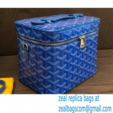 Goyard Muse Vanity Case Bag Blue - Click Image to Close