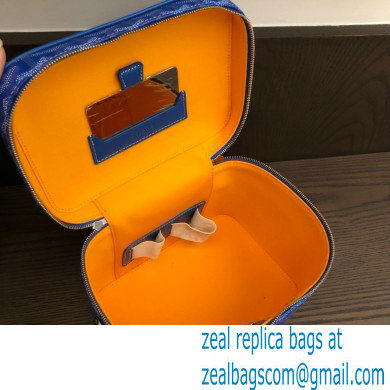 Goyard Muse Vanity Case Bag Blue