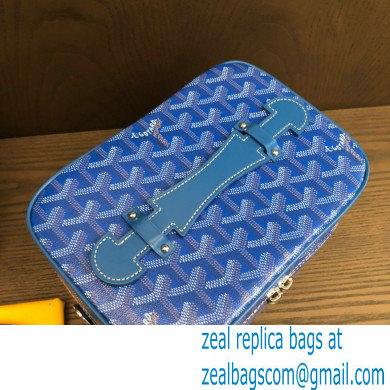 Goyard Muse Vanity Case Bag Blue