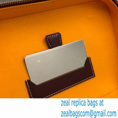 Goyard Muse Vanity Case Bag Burgundy
