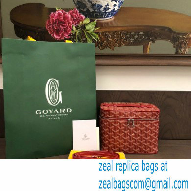 Goyard Muse Vanity Case Bag Red - Click Image to Close