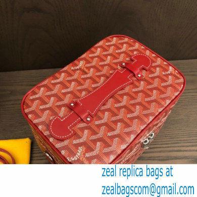 Goyard Muse Vanity Case Bag Red