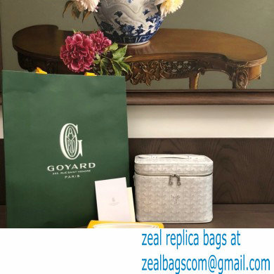 Goyard Muse Vanity Case Bag White