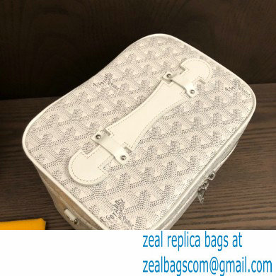 Goyard Muse Vanity Case Bag White