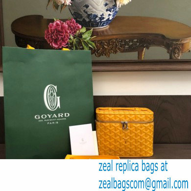 Goyard Muse Vanity Case Bag Yellow