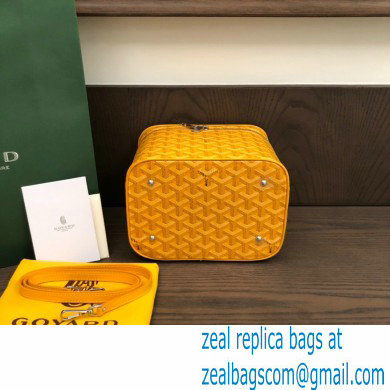 Goyard Muse Vanity Case Bag Yellow