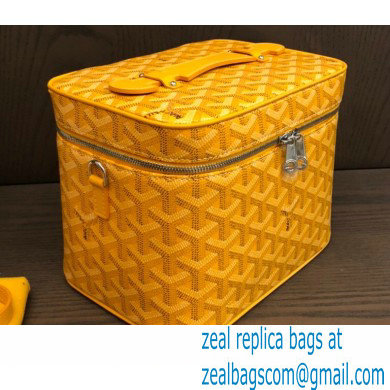 Goyard Muse Vanity Case Bag Yellow - Click Image to Close