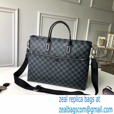 LOUIS VUITTON Damier Graphite canvas Porte-Documents Jour BAG N41564 - Click Image to Close