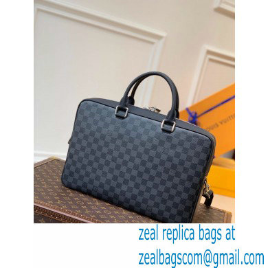 LOUIS VUITTON Damier Graphite canvas Porte-Documents Jour BAG N50200