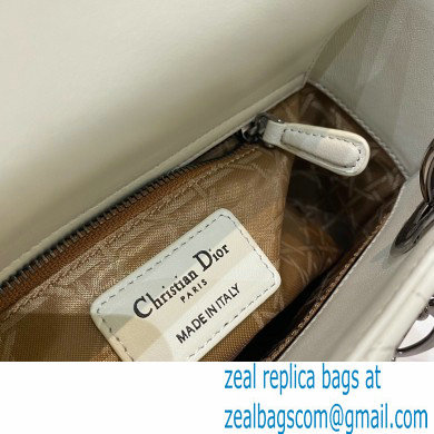 Lady Dior My ABCDior Bag in Latte Cannage Lambskin 2021