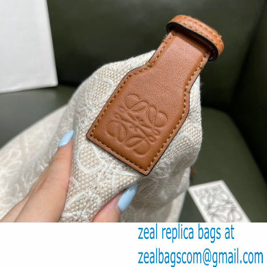 Loewe Medium Cubi Bag in Anagram Jacquard and Calfskin 2021 - Click Image to Close
