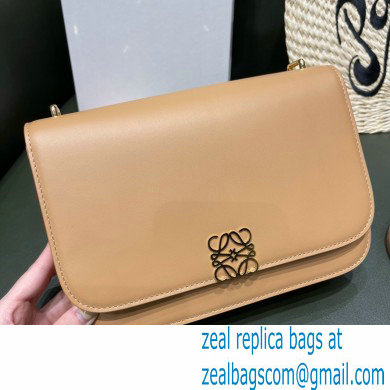 Loewe Medium Goya Bag in Silk Calfskin Apricot 2021