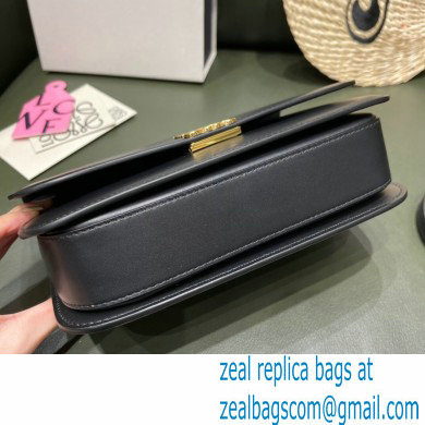 Loewe Medium Goya Bag in Silk Calfskin Black 2021