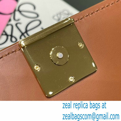 Loewe Medium Goya Bag in Silk Calfskin Brown 2021 - Click Image to Close