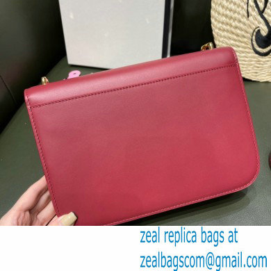 Loewe Medium Goya Bag in Silk Calfskin Red 2021 - Click Image to Close