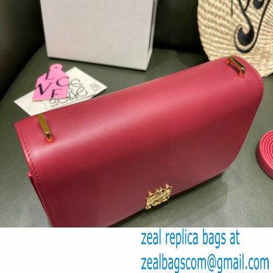 Loewe Medium Goya Bag in Silk Calfskin Red 2021 - Click Image to Close