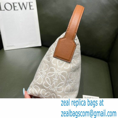 Loewe Small Cubi Bag in Anagram Jacquard and Calfskin 2021 - Click Image to Close
