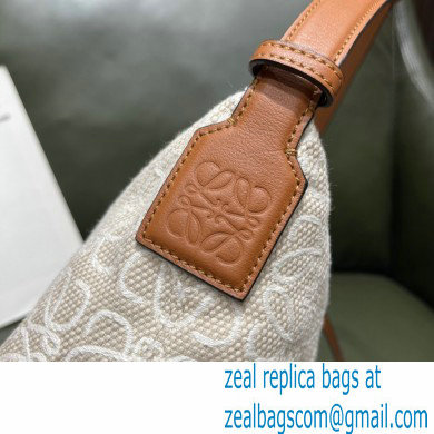 Loewe Small Cubi Bag in Anagram Jacquard and Calfskin 2021 - Click Image to Close