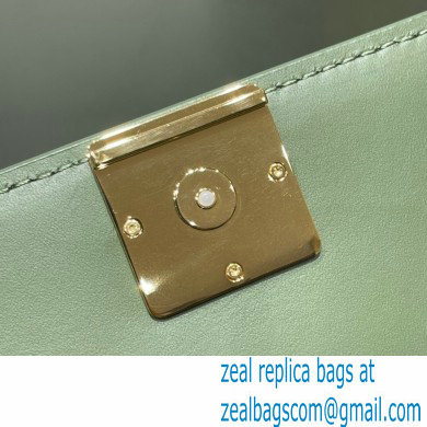 Loewe Small Goya Bag in Silk Calfskin Army Green 2021 - Click Image to Close