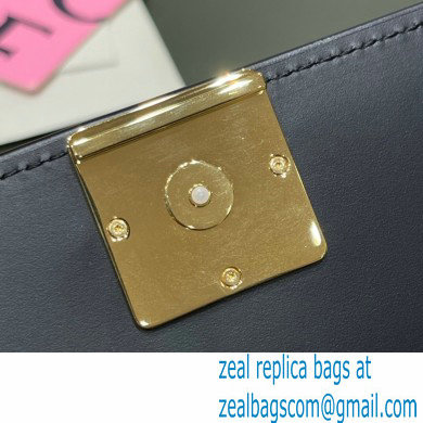 Loewe Small Goya Bag in Silk Calfskin Black 2021 - Click Image to Close