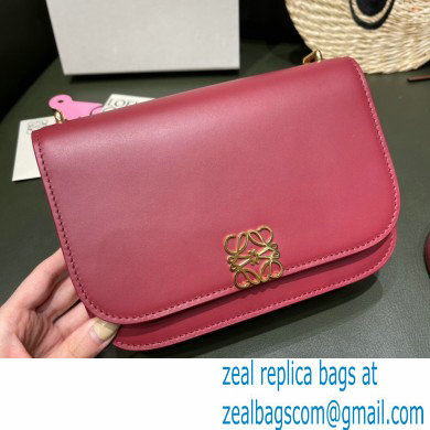 Loewe Small Goya Bag in Silk Calfskin Red 2021