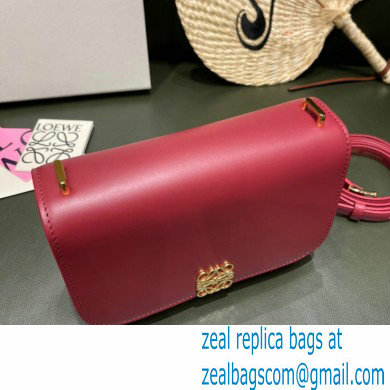 Loewe Small Goya Bag in Silk Calfskin Red 2021