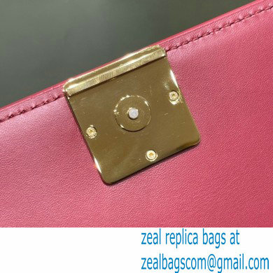 Loewe Small Goya Bag in Silk Calfskin Red 2021