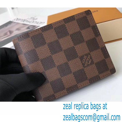 Louis Vuitton Amerigo Wallet Damier Ebene Canvas - Click Image to Close