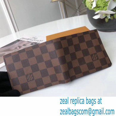 Louis Vuitton Amerigo Wallet Damier Ebene Canvas - Click Image to Close