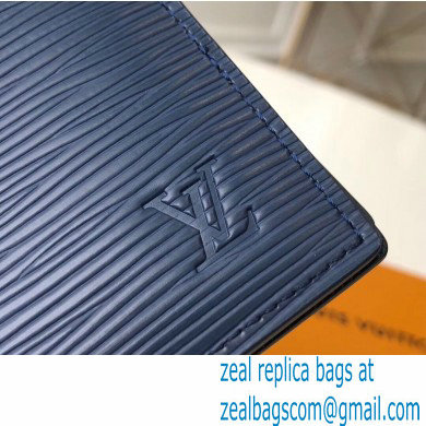 Louis Vuitton Amerigo Wallet Epi Leather Blue - Click Image to Close